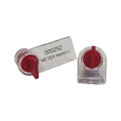 Sigillo di sicurezza in policarbonato - METER NANO S y L  - ROYAL PACK - in filo metallico / in resina / per estintore