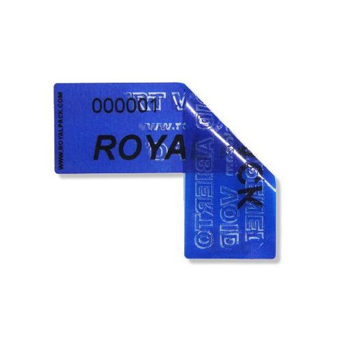 Etichetta di sicurezza - ROYAL PACK - in plastica / in rotoli / di protezione