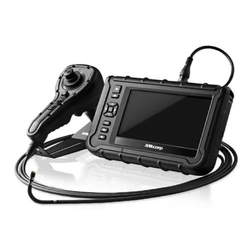 Videoscopio flessibile - X2000 - Mitcorp (Medical Intubation Corporation) - portatile / display LCD / articolato