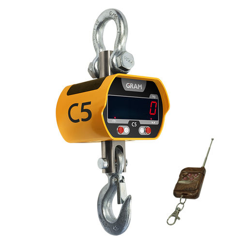 Gancio pesatore digitale - Gram Lite C5 - Gram Group - con display LED