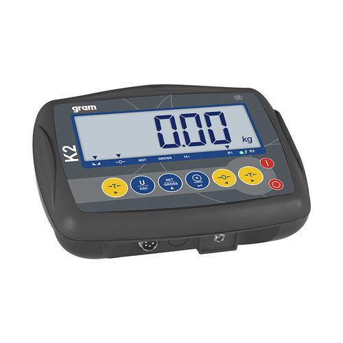 Indicatore di peso display LCD - Gram K2 - Gram Group - benchtop / a parete / con batteria