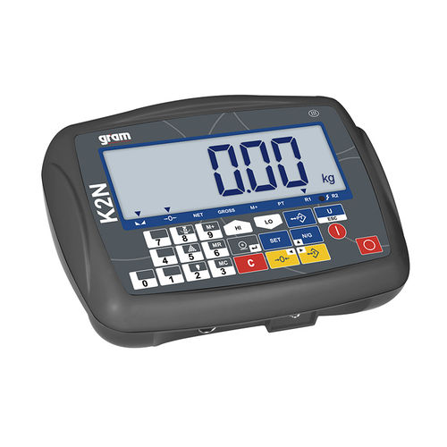 Indicatore di peso display LCD - Gram  K2N  - Gram Group - ad incastro / a parete / multifunzione