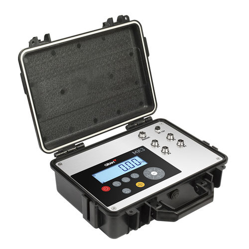 Indicatore di peso display LCD - Gram MK3 - Gram Group - portatile / RS-232 / con batteria