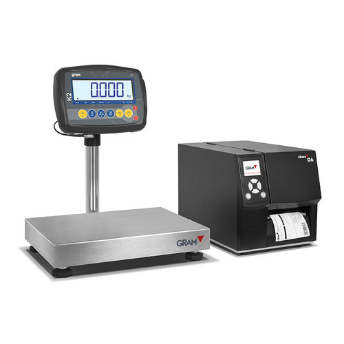 Bilancia a piattaforma - Gram Next Q6 - Gram Group - commerciale / chilogrammo / con display LCD