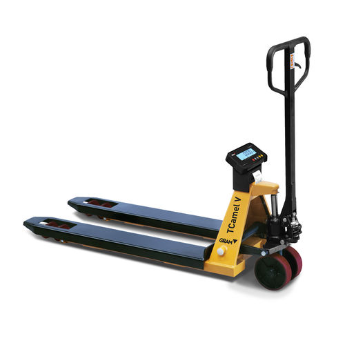Transpallet pesatore - Gram Lite TCamel V - Gram Group - con batteria al litio / con stampante / di carico