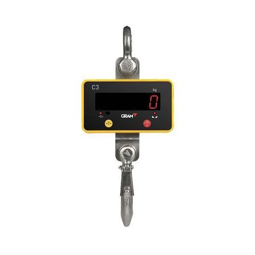 Gancio pesatore digitale - Accurex C3 - GRAM - con display LED / con batteria ricaricabile