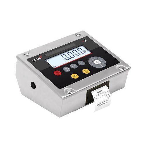 Indicatore di peso con stampante integrata - GRAM K3i Printer Indicator - GRAM - digitale / display LCD / benchtop