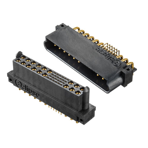 Connettore di alimentazione elettrica - EC Series - Positronic Industries - PCB / rettangolare / femmina