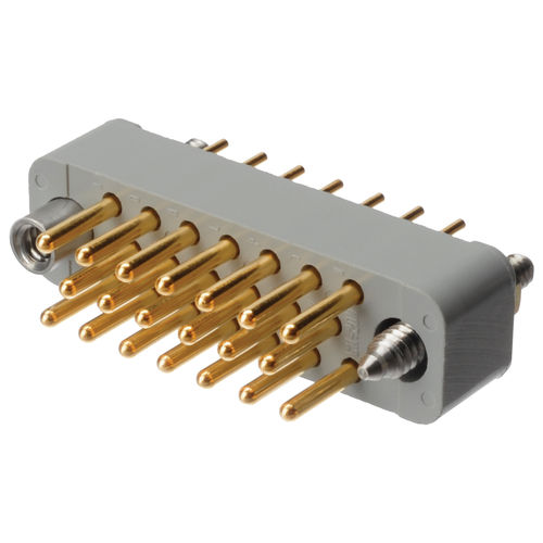 Connettore diritto - GAP Series - Positronic Industries - di alimentazione elettrica / PCB / rettangolare