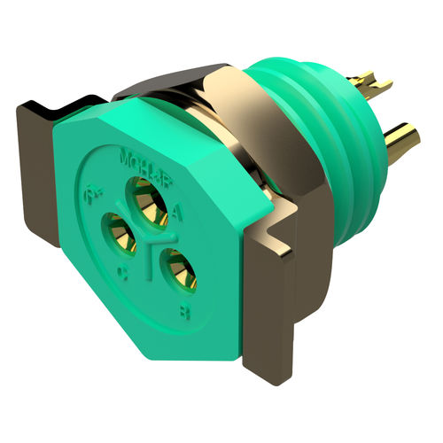 Connettore in microminiatura - MGH Series - Positronic Industries - di alimentazione elettrica / circolare / esagonale