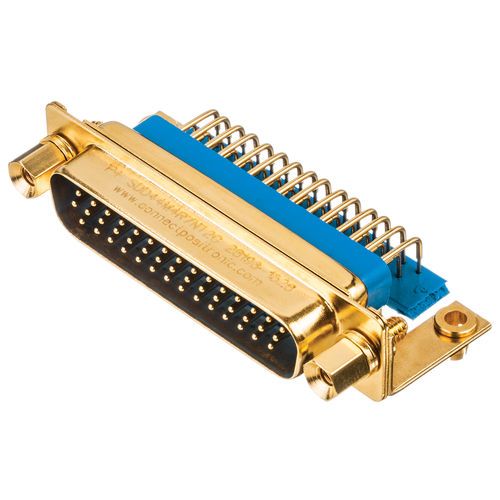 Connettore ad alta densità - SDD Series - Positronic Industries - RF / D-Sub / PCB