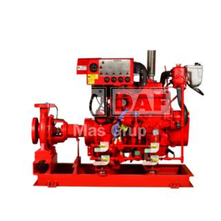 Pompa a vite - UL-FM YNM - MAS - DAF - ad acqua / elettrica / industriale