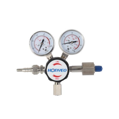 Regolatore di pressione di gas - YQJG (F) series - Xuzhou Hongye Apparatus & Instrument Co.,LTD - a diaframma / monostadio / in ottone