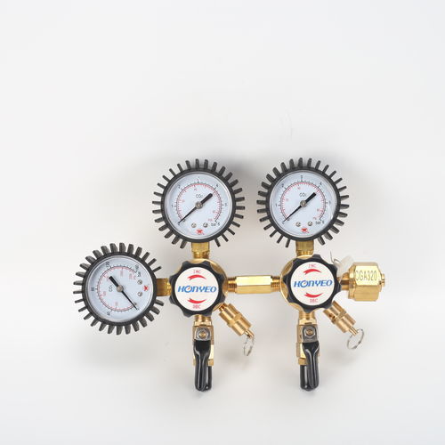 Regolatore di pressione di gas - YQJX-N1/-N2 - Xuzhou Hongye Apparatus & Instrument Co.,LTD - per CO2 / a diaframma / in ottone
