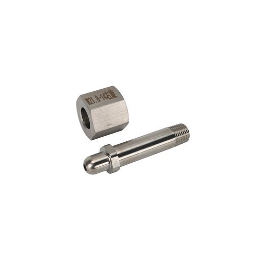 Raccordo per gas - W21.8.14 - Xuzhou Hongye Apparatus & Instrument Co.,LTD - filettato / NPT / DIN