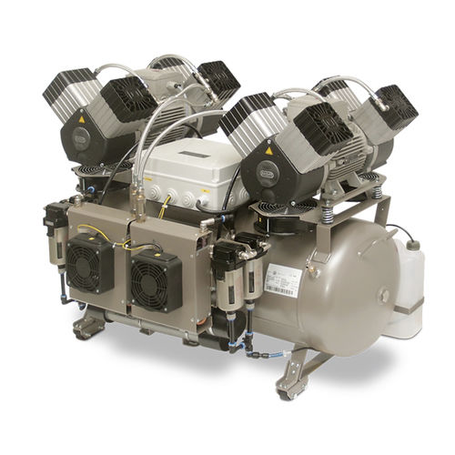 Compressore a pistone - DK50 2x4VR/110/M - EKOM France - d'aria / con motore elettrico / portatile