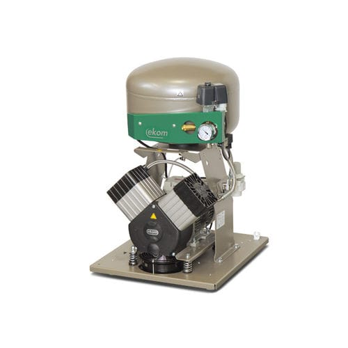 Compressore a pistone - DK50 2V - EKOM France - d'aria / con motore elettrico / fisso