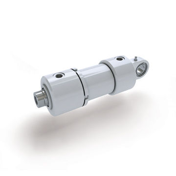 Cilindro rotondo - ZD - Watz Hydraulik GmbH - idraulico / con asta / a doppio effetto