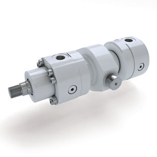 Cilindro rotondo - ZN_RX - Watz Hydraulik GmbH - idraulico / a doppio stelo / a doppio effetto