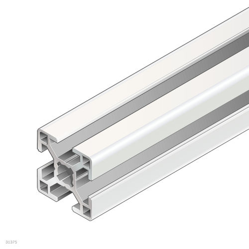 Profilo in alluminio anodizzato - 3842557206 - Bosch Rexroth - Assembly Technology - rettangolare / ad uso industriale / aperto