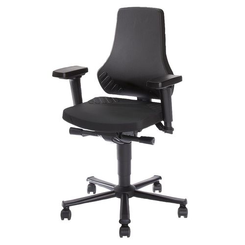 Sedia girevole per postazioni di lavoro - 3842546762 - Bosch Rexroth - Assembly Technology - sedile in poliuretano