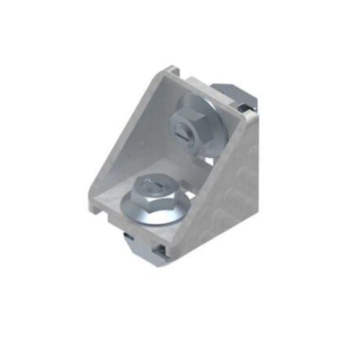 Supporto di condutture - 3842523561 - Bosch Rexroth - Assembly Technology - in alluminio / in acciaio galvanizzato / centrante