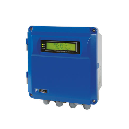 Misuratore di portata a ultrasuoni per tempo di transito - DELTA-C ⁠FSV-L - FUJI ELECTRIC France - per acqua / per liquidi / con montaggio a parete