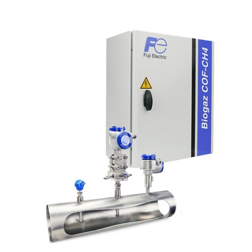 Misuratore di portata per biogas - SOL BIOGAZ - FUJI ELECTRIC France - a tubi di Pitot / volumetrico / Modbus