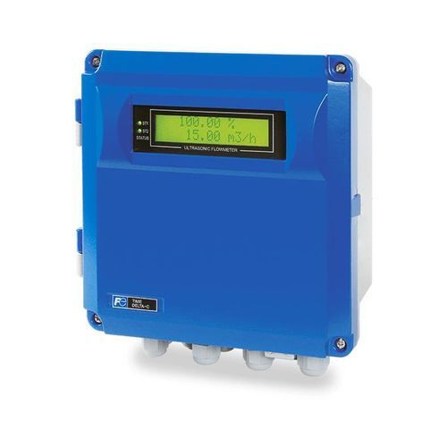 Misuratore di portata a ultrasuoni per tempo di transito - DELTA-C FSV-L-1 - FUJI ELECTRIC France - volumetrico / per acqua / per acque reflue