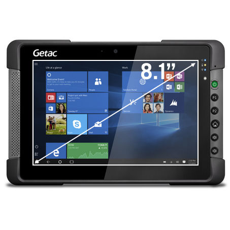 Tablet 8,1" - T800 - LOGIC INSTRUMENT - Intel® Atom / rinforzato / senza fili