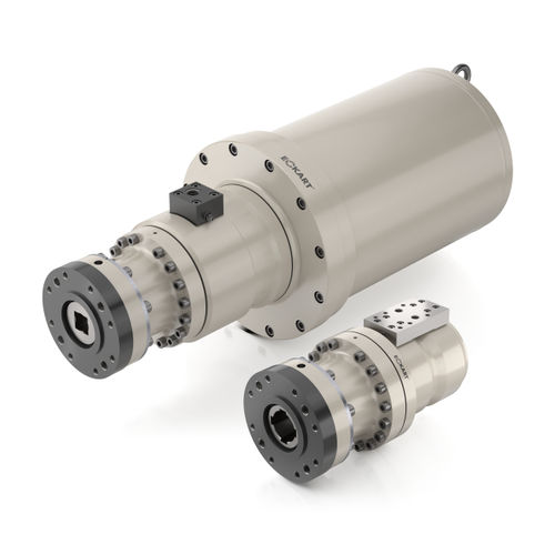 Attuatore per valvola idraulico - HyRAV&reg; Flex - Eckart - 90° / a frazione di giro / a ingranaggi elicoidali