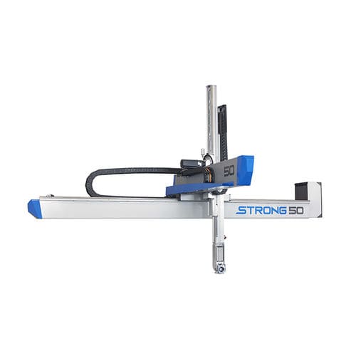 Robot cartesiano - STRONG series - SEPRO ROBOTIQUE - 3 assi / pick and place / per pressa ad iniezione