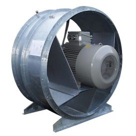 Ventilatore assiale - HC 400°C/2H series - AIRAP - di evacuazione / industriale / a presa diretta