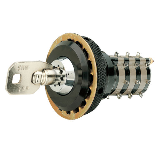 Interruttore rotativo - Grayhill - multipolare / rinforzato / a chiave