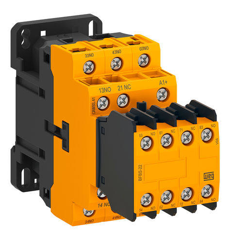 Contattore di sicurezza - CAWBS - WEG Gear Systems GmbH - elettromagnetico / rapido / ausiliare