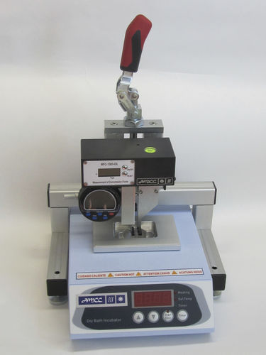 Macchina per prova di compressione - MFC-1385-Iol - AMCC - di forza / semiautomatica / per lente intraoculare