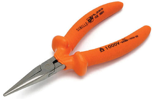 Pinza a becco lungo -  PINC283  - ELECTRO PJP - per cavo / semitonda