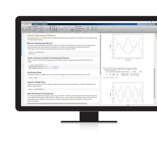 Software di acquisizione dati - Data Acquisition Toolbox™ - The MathWorks - di moduli I/O