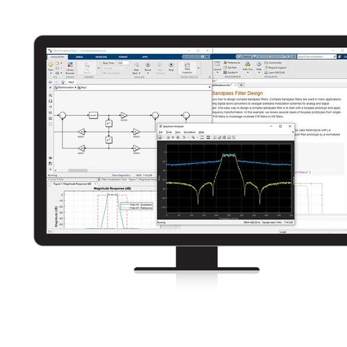 Software di simulazione - DSP System Toolbox™ - The MathWorks - di visualizzazione / di progettazione / di prototipazione rapida