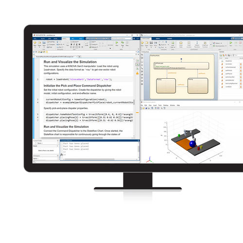 Software per test - Robotics System Toolbox™  - The MathWorks - di progettazione / per applicazioni robotiche