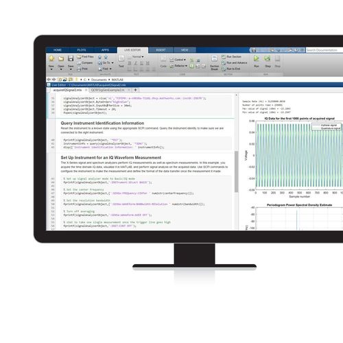 Software di comunicazione - Instrument Control Toolbox™ - The MathWorks - per test / di regolazione / per strumento