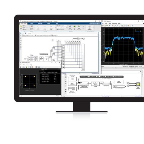 Software di progettazione - RF Blockset™ - The MathWorks - di simulazione / per sistemi di radiofrequenza
