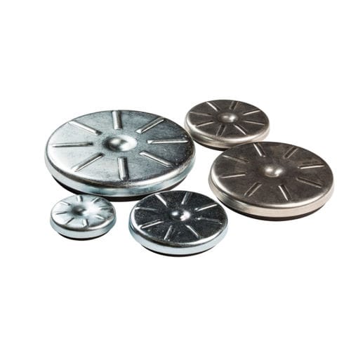 Supporto antivibrazione di livellamento - CM - Sunnex Equipment - cilindrico / in acciaio inossidabile / in gomma