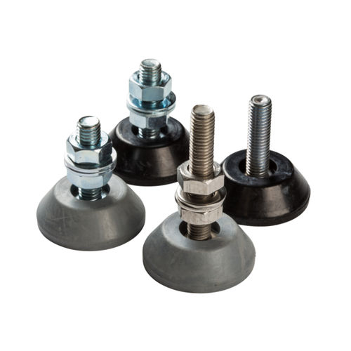 Supporto antivibrazione cilindrico - LLM19 - Sunnex Equipment - in acciaio inossidabile / in gomma / galvanizzato