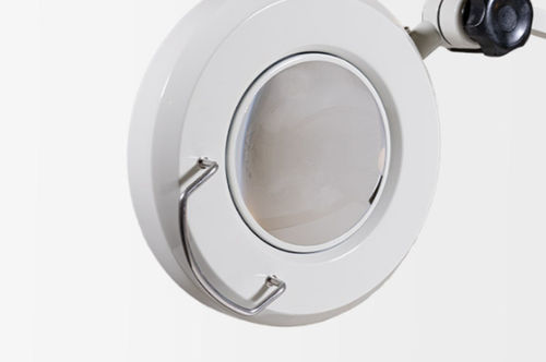 Lente di ingrandimento con lampada a LED - RLM-LED - Sunnex Equipment - su braccio articolato / a emissione ottica a scintille / luminoso