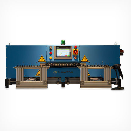 Termoretrattore elettrico - DERAY®-Shuttle 240 / 60 - DSG-CANUSA GmbH - da tavolo / con HMI con touch screen integrato