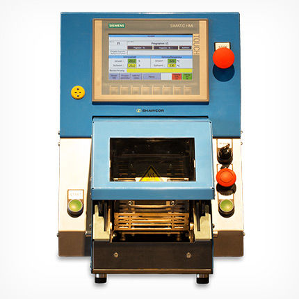 Termoretrattore elettrico - ​DERAY®-SpliceMan IR - DSG-CANUSA GmbH - con HMI con touch screen integrato