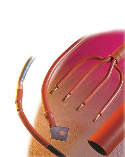 Guaina termoretraibile - DERAY® -KSF series - DSG-CANUSA GmbH - tubolare / per cavi elettrici / per cavo piatto