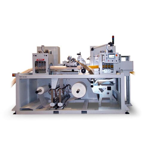 Linea di rivestimento per tubi scanalati - TNT/50-200  - Baruffaldi Plastic Technology - automatica