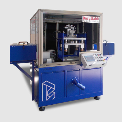 Punzonatrice semiautomatica - POVI 3000 series - Baruffaldi Plastic Technology - idraulica / per profilati in alluminio / per profilati in plastica